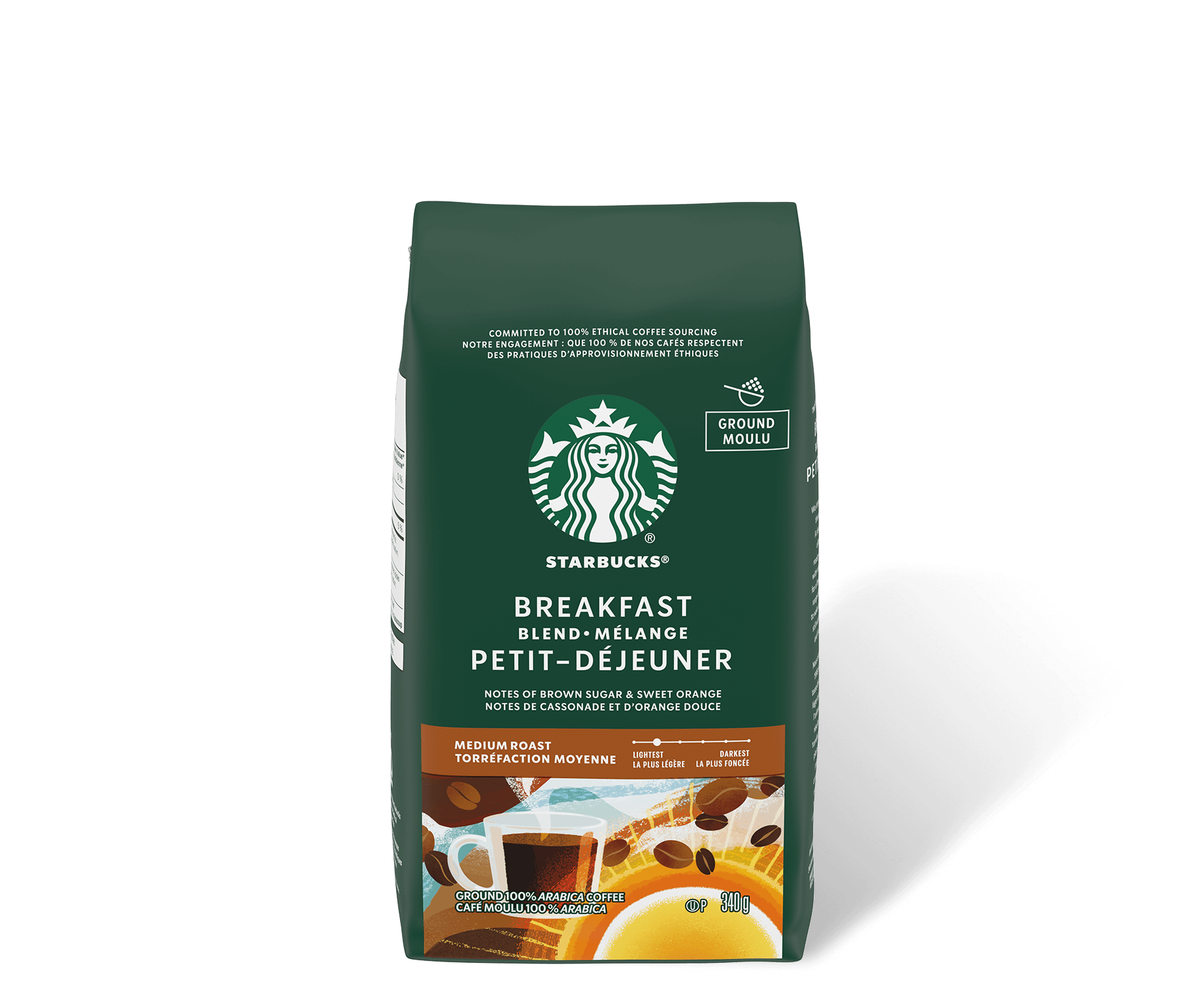 Starbucks® Breakfast Blend Ground Coffee Starbucks® Coffee At Home